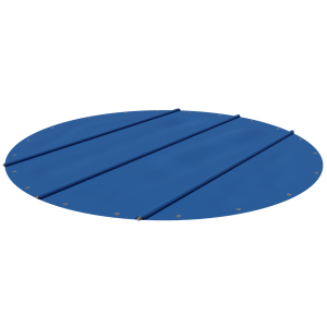 Poolabdeckung rund