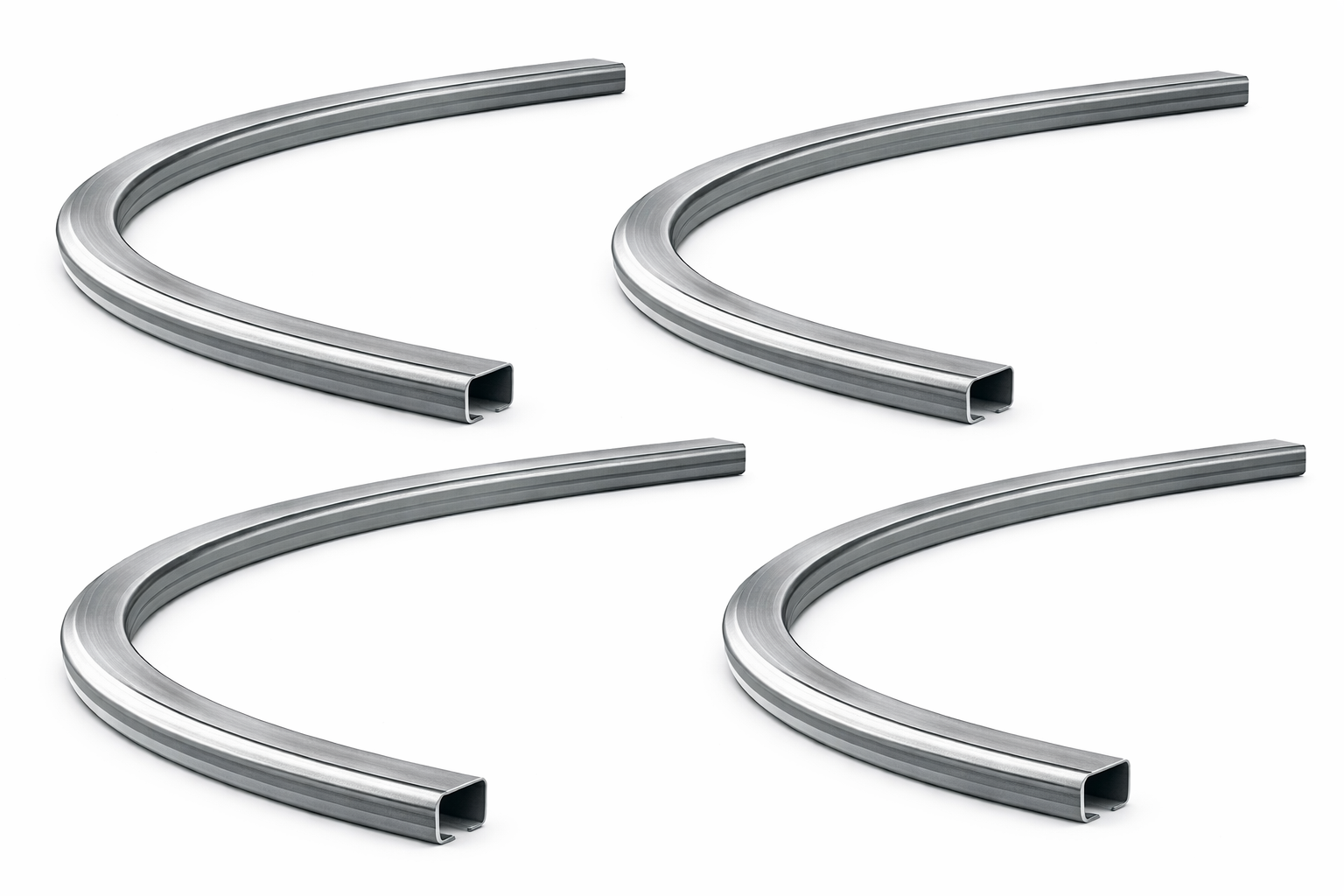 90° Rundbogen Schiene für Werkstattvorhang/Vorhang