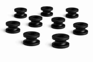 Knöpfe (Kunststoff), schwarz Durchmesser 25mm