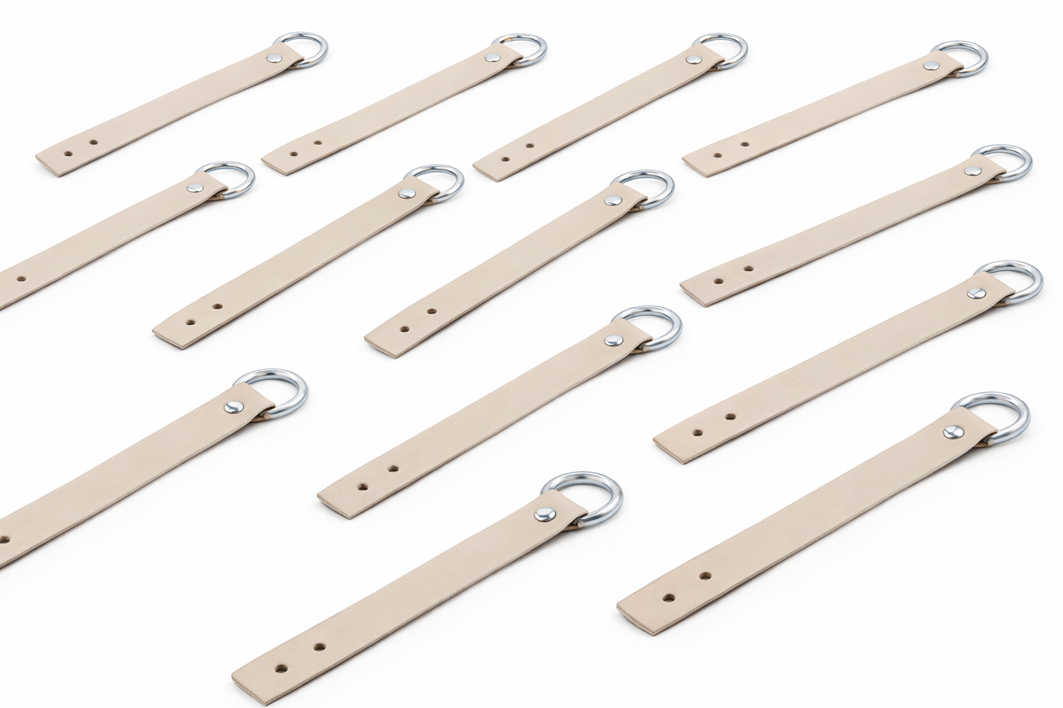 Hochroller / Aufroller mit D-Ring Beige