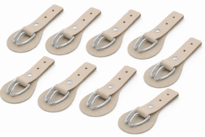 Aufrollkappe mit Scheuerunterlage für Hochroller, Beige