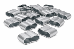 Würgeklemme Pressklemme für Seile (Expanderseile) von 6mm oder 8mm